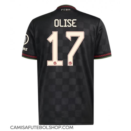 Camisa de time de futebol Bayern Munich Michael Olise #17 Replicas 3º Equipamento 2025-26 Manga Curta